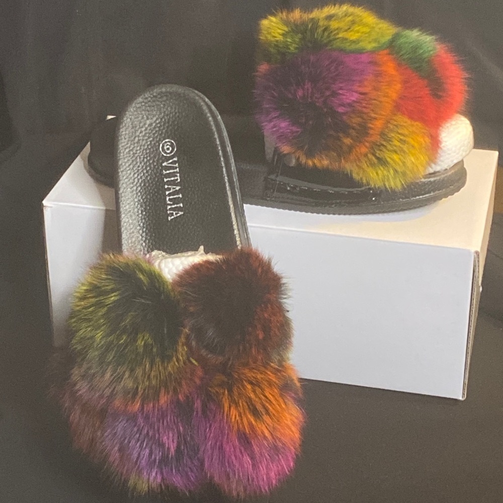 Fur Slippers